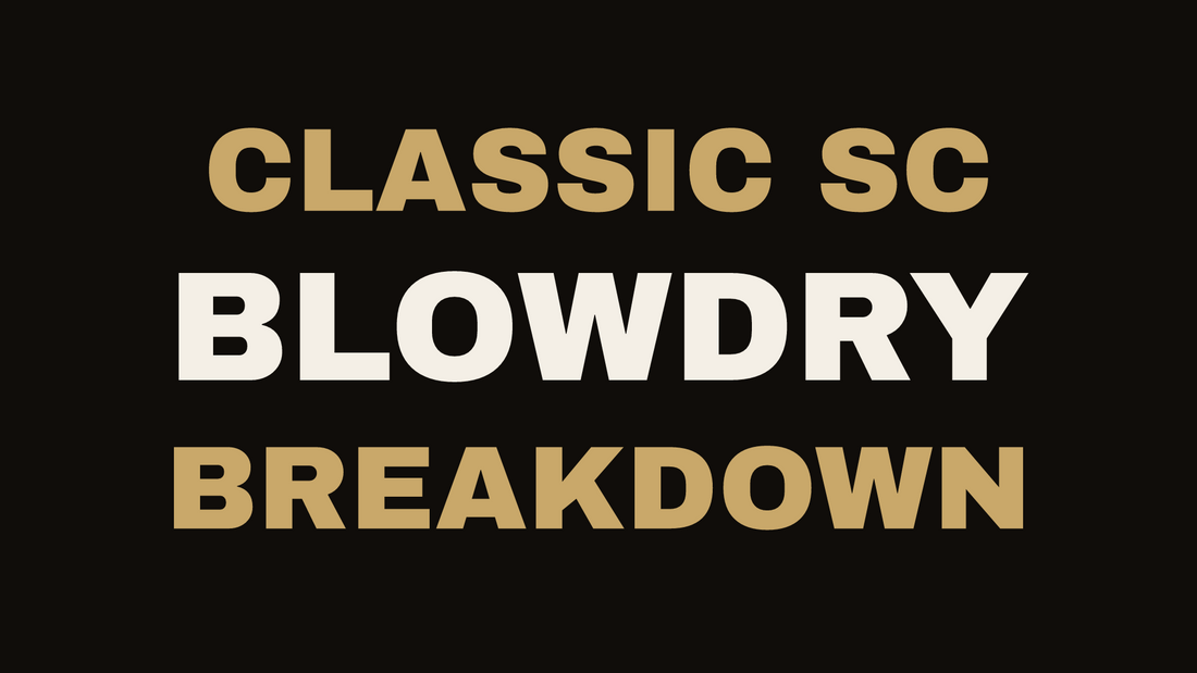 Classic SC blowdry process at Sara Carden Hair, Driftwood TX.