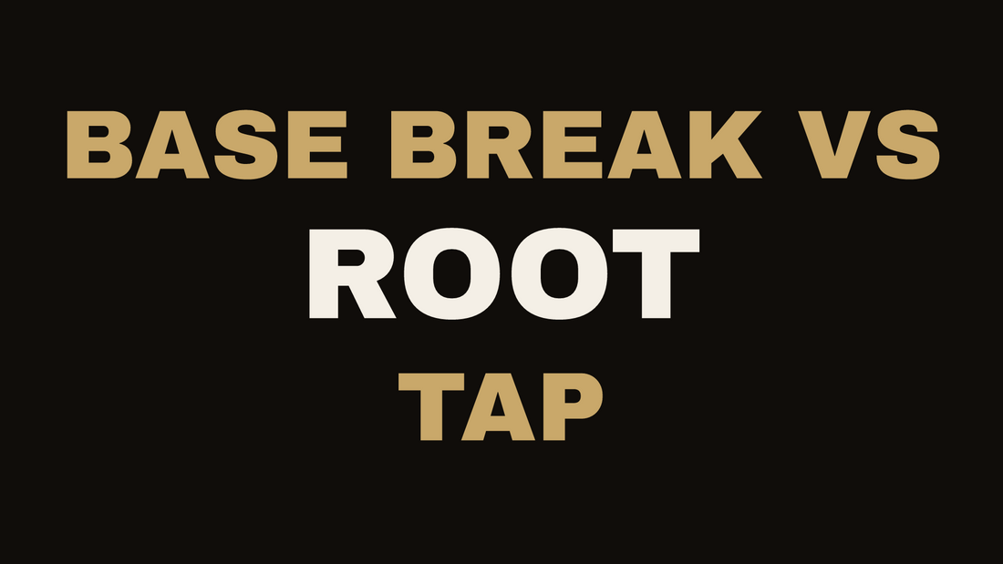 Base breaks vs root taps explained at Sara Carden Hair, Driftwood TX.