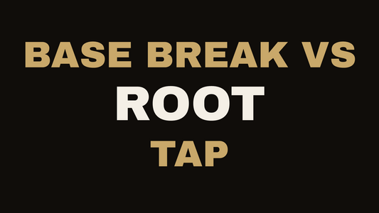 Base breaks vs root taps explained at Sara Carden Hair, Driftwood TX.