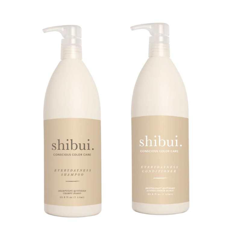 Shibui Everydayness Shampoo & Conditioner, Liter Duo - Shibui | Available at Sara Carden Hair, Austin, TX